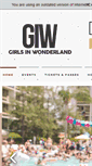 Mobile Screenshot of girlsinwonderland.com